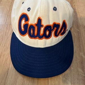 Gators White and Navy Cap